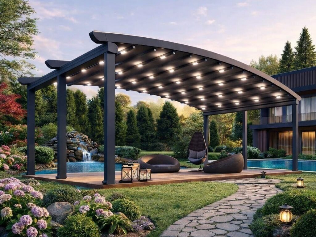 Pergola en aluminium