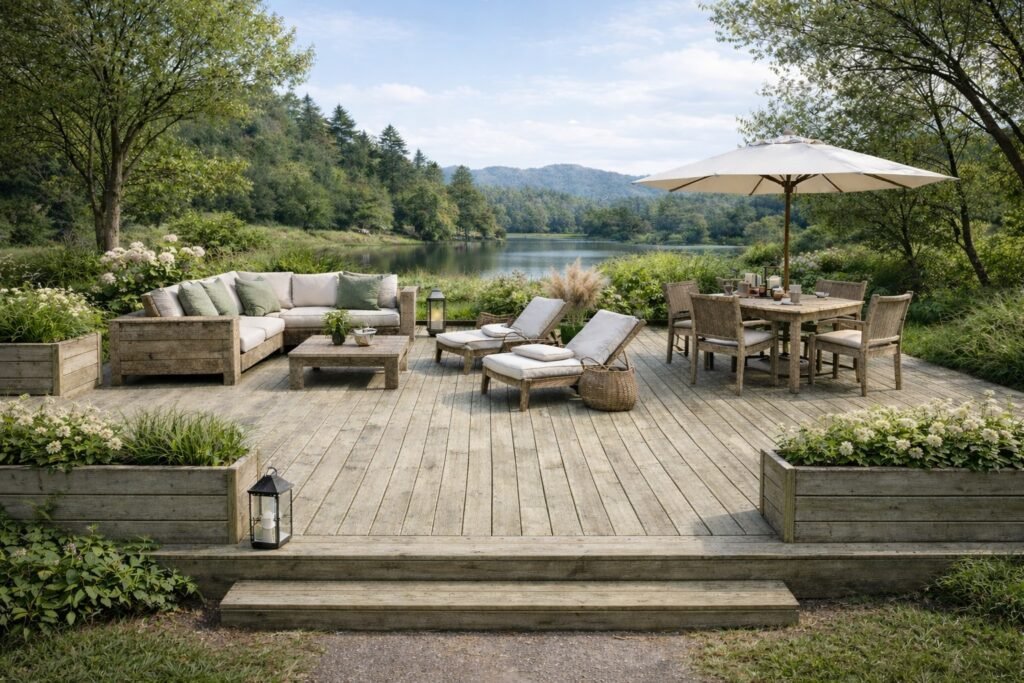 Terrasse en bois